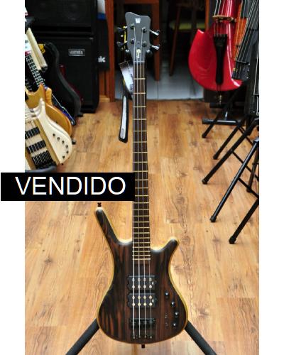 Warwick Corvette $$ Special Edition Macassar 4 string Serial# F150613  09